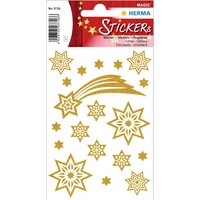 HERMA Weihnachts-Sticker MAGIC, Sterne & Schweif, glittery – Bild 2