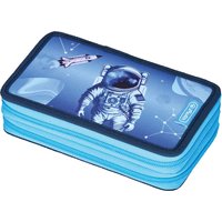 herlitz Schüleretui Doppel, Cosmic Explorer, 23-teilig
