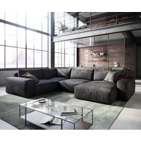 DELIFE Lanzo Ecksofa Anthrazit