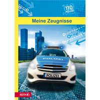 ROTH Zeugnismappe, Polizei 110, DIN A4, mit Design