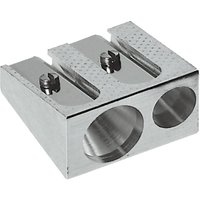 FABER-CASTELL Doppel-Spitzer aus Metall, silber – Bild 2