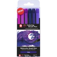 SAKURA Pinselstift Koi Coloring Brush Pen, Galaxy, 6 Farben