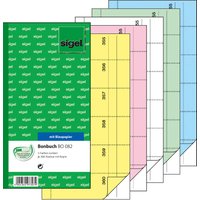sigel Formularbuch, Bonbuch, 105 x 200 mm, farbig sortiert – Bild 2