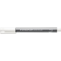 STAEDTLER Pinselstift metallic brush, weiß – Bild 2