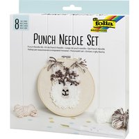 folia Punch Needle Set Alpaka, 8-teilig – Bild 2