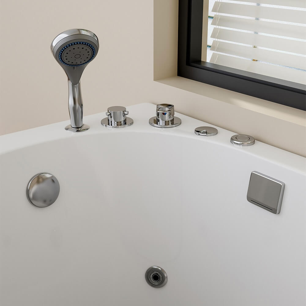 Home Deluxe 4260255472434 Seniorenbadewanne – Bild 4