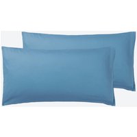 Satin-Kissenbezug aus Baumwolle, 2er-Pack, ca. 40x80cm