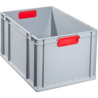 allit Transportbehälter ProfiPlus EuroBox 632, grau/rot