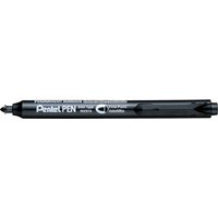 Pentel Permanent-Marker NXS15 mit Druckmechanik, schwarz