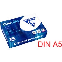 Clairefontaine Multifunktionspapier, DIN A5, extra weiß