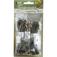 folia Paracord-Set, CAMOUFLAGE, farbig sortiert – Bild 2