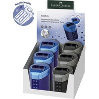 FABER-CASTELL Doppelspitzdose RollOn DOTS, im Display