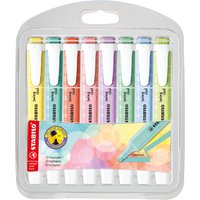 STABILO Textmarker swing cool Pastel Edition, 8er PET-Etui