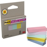 Post-it Super Sticky Page Marker Pastell, 15 x 50 mm