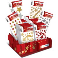 HERMA Weihnachts-Sticker MAGIC, Glittery Sterne, Display – Bild 2