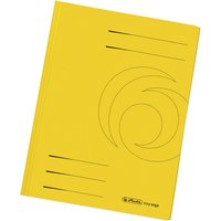 herlitz Sammelmappe easyorga, DIN A4, Manilakarton, gelb – Bild 2