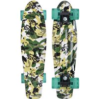 SCHILDKRÖT Retro Skateboard Free Spirit Camouflage