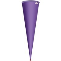 ROTH Schultüten-Rohling ohne Verschluss, 700 mm, lila