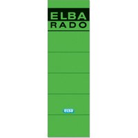 ELBA Ordnerrücken-Etiketten, ELBA RADO, - kurz/breit, grün – Bild 2