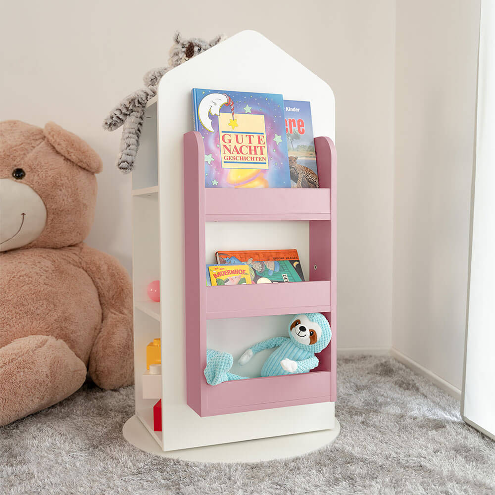 Home Deluxe 4058166269706 Kinderregal Pink – Bild 3