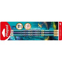 Maped Bleistift DRAGON, mit Radierer, HB, 6er Blister