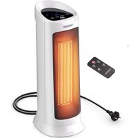 monzana 109520 Keramikheizlüfter Weiß – Bild 2