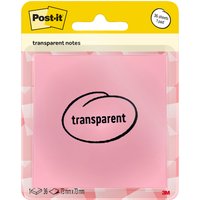 Post-it Haftnotizen transparent notes, pastellorange