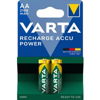 VARTA NiMH Akku, RECHARGE ACCU Power, Mignon (AA), 2100 mAh