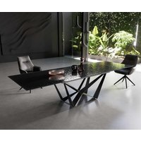 DELIFE Edge Esstisch ausziehbar schwarz – Bild 2