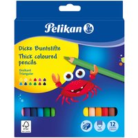Pelikan Dreikant-Buntstifte Jumbo, 12er Kartonetui – Bild 2