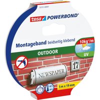 tesa Powerbond Montageband OUTDOOR, 19 mm x 5,0 m – Bild 2