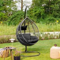 Home Deluxe 4058166267016 Hängesessel Schwarz