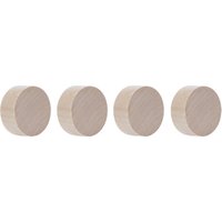 magnetoplan Neodym-Magnete Wood Series Circle, birke – Bild 2