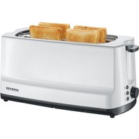 SEVERIN 4-Scheiben-Toaster AT 2234, weiß / schwarz