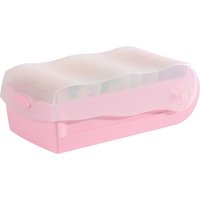 HAN Lernkartei CROCO, A7 quer, pastellrosa-transluzent – Bild 2