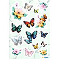 HERMA Sticker DECOR Schmetterlinge, Papier