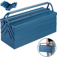 Deuba 102744 Stahl Werkzeugkoffer Blau – Bild 2