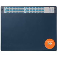 DURABLE Schreibunterlage mit Jahreskalender, PP, dunkelblau