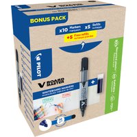PILOT Whiteboard-Marker V BOARD MASTER, BONUS PACK, schwarz – Bild 2