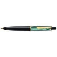 Pelikan Druckkugelschreiber K 200, grün marmoriert