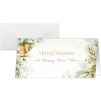 sigel Weihnachtskarte, Bells, DIN lang quer – Bild 2