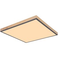 DORO Deckenlampe weiß, grau 416080WD3, B/H/T: 59 x 6,5 x 59 cm, Kunststoff, Metall – Bild 2