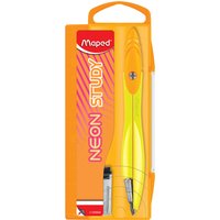 Maped Zirkelkasten STUDY NEON, farbig sortiert