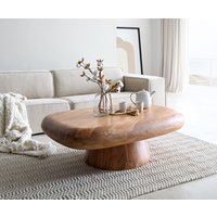 DELIFE Maskat Couchtisch Akazie Natur