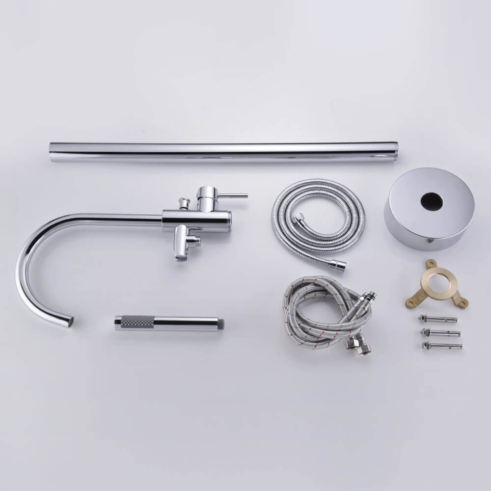 Home Deluxe 4058166248008 Standarmatur Chrome – Bild 4