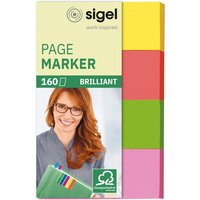 sigel Haftmarker Brillant, 50 x 20 mm, 160 Blatt – Bild 2