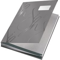 LEITZ Unterschriftenmappe Design, 18 Fächer, grau