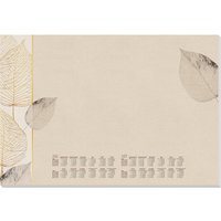 sigel Papier-Schreibunterlage, Natural Leaves, 595 x 410 mm