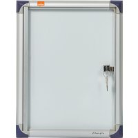 nobo Schaukasten, extraflach, Metall-Rückwand, 1 x DIN A4