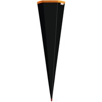 ROTH Schultüten-Rohling ohne Verschluss, 850 mm, schwarz